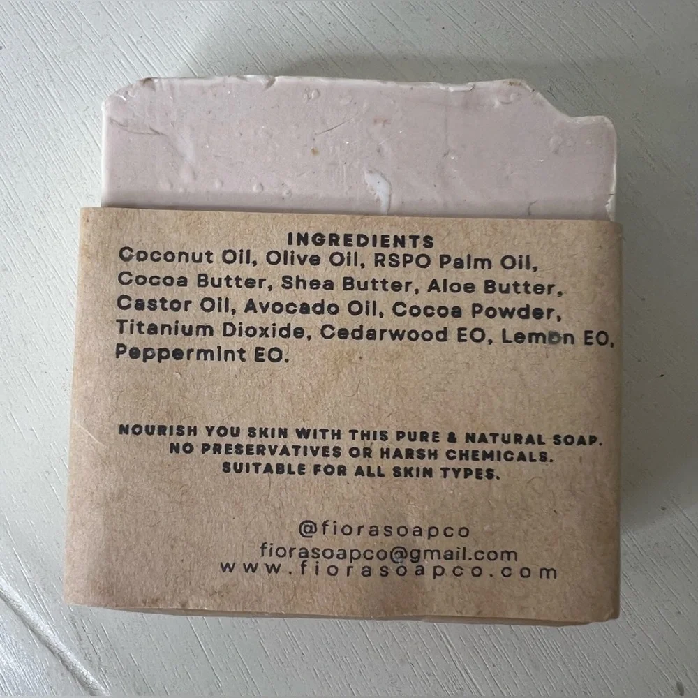 Brand New-Fiora Soap Co-Forest Floor Homemade Soap